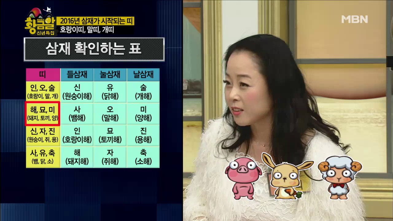 세 가지 재앙, 삼재(三災)! 띠를 통해 삼재 확인하는 법