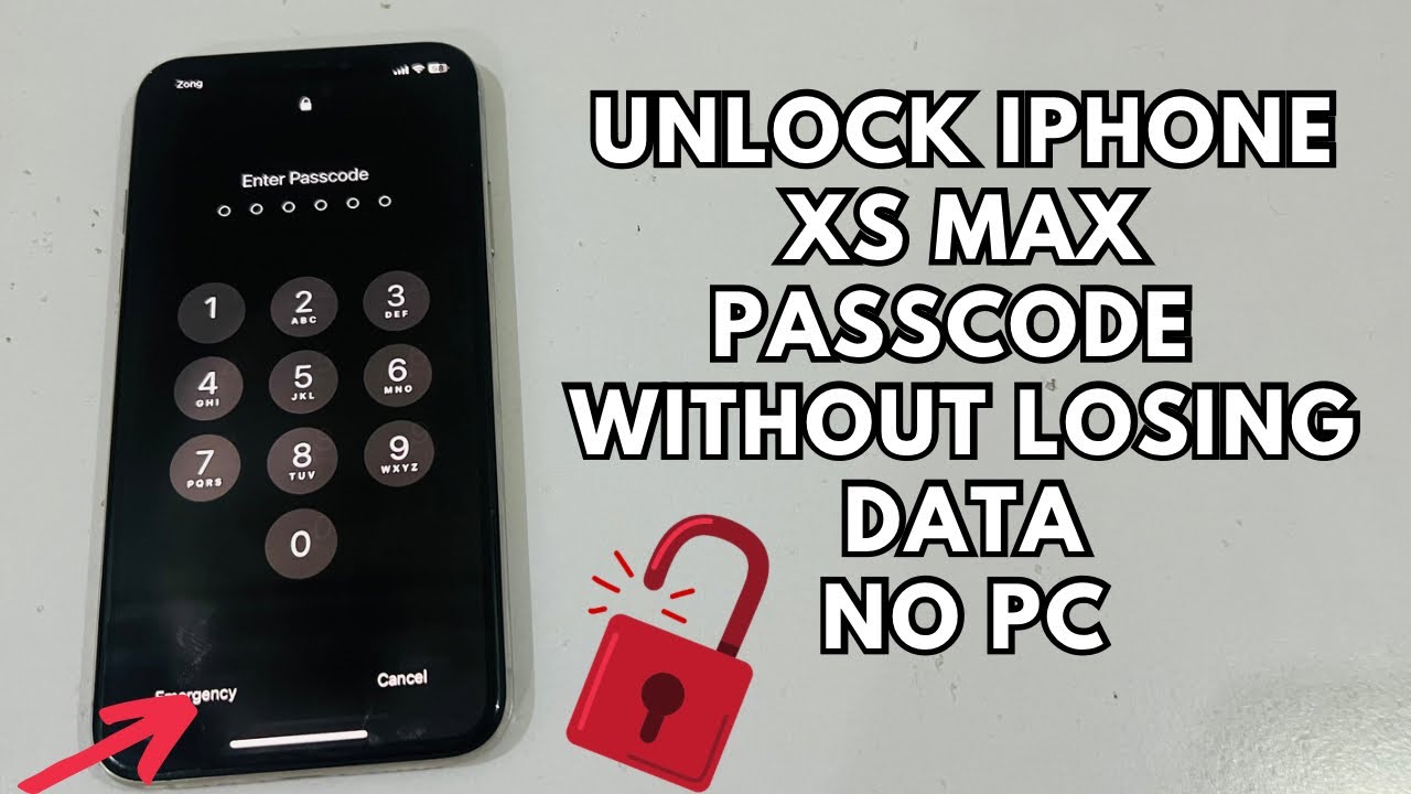 Unlock iPhone XS Max Passcode Without Losing Data Without Computer !! Face ID Disabled