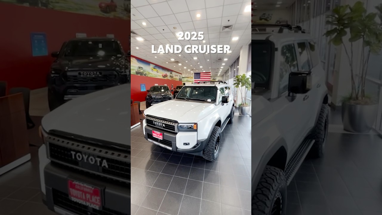 Performance Lift and Custom Wheels Upgrade on a Brand New 2025 Toyota Land Cruiser For Sale