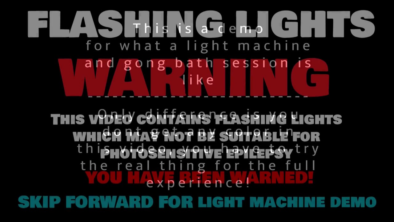🎧✨ Free Psychedelic✨ ✌ Light Machine & Gong Bath session 🌌🎧