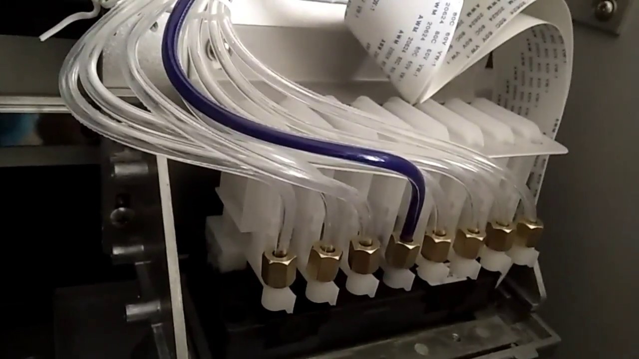 How to install epson dx5 head in Eco Solvent machine