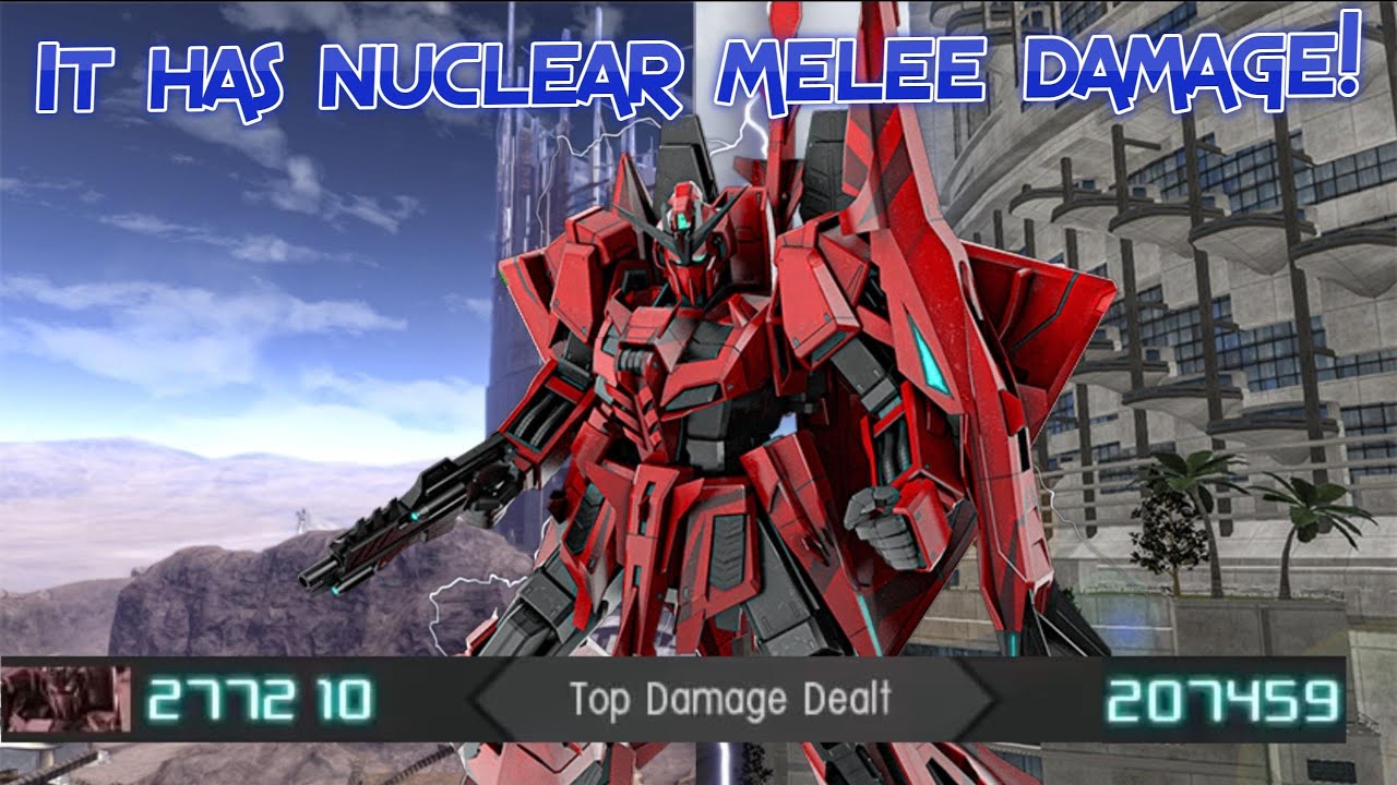 GBO2 Zeta Gundam 3P2 Type: It has nuclear melee damage!