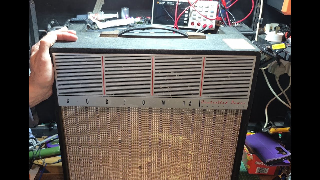 Wem Custom 15 Vintage Guitar Amplifier Made in 1965 Previously serviced at Bodge it and Scarper's