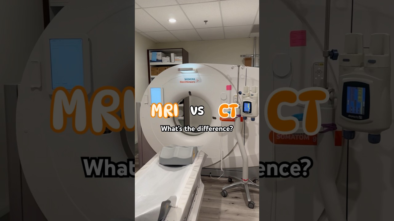 MRI vs CT, what&rsquo;s the difference? 🤔