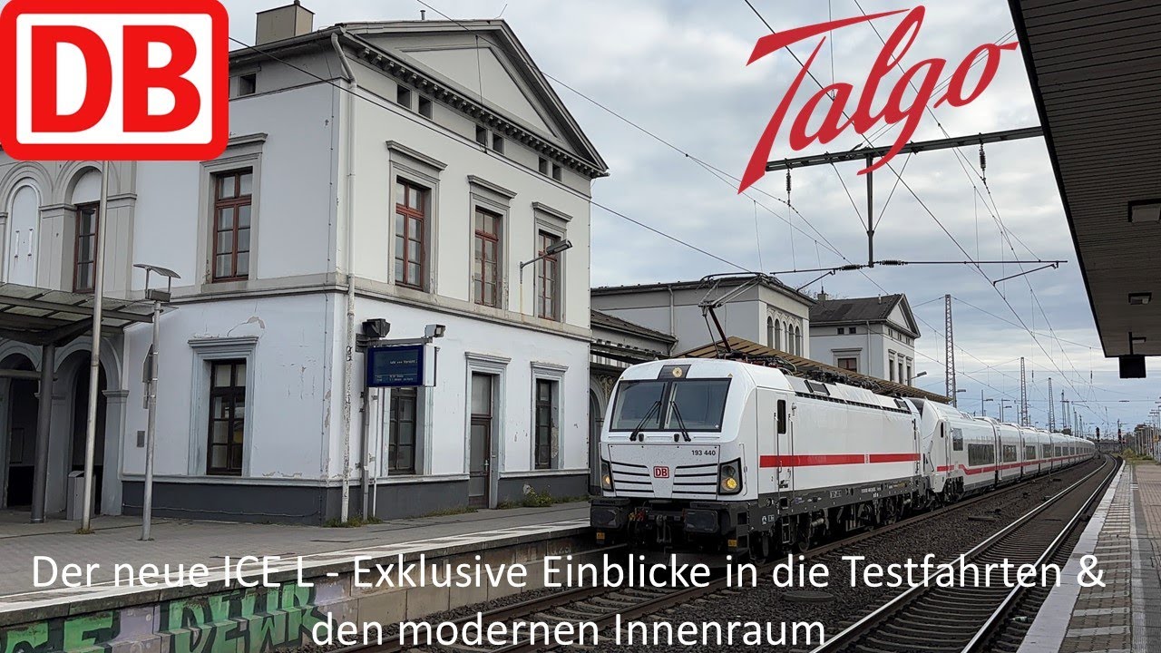 🚄 Der neue ICE L – Exklusive Einblicke in die Testfahrten & den modernen Innenraum
