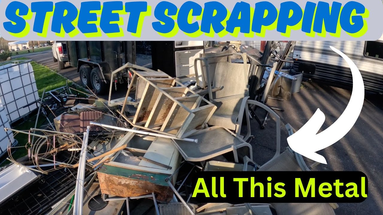 Street Scrapping Spring Cleaning Trash To CASH Garbage Picking Scrap Metal
