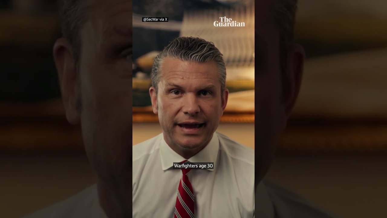 Pete Hegseth says soldiers over 30 to be screened for testosterone deficiency
