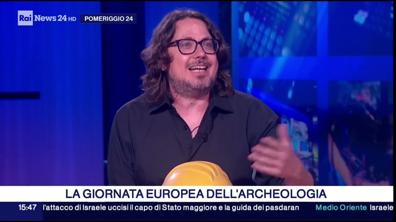 L'archeologia è uno strumento per sognare. Rainews Pomeriggio24 13 giugno 2025