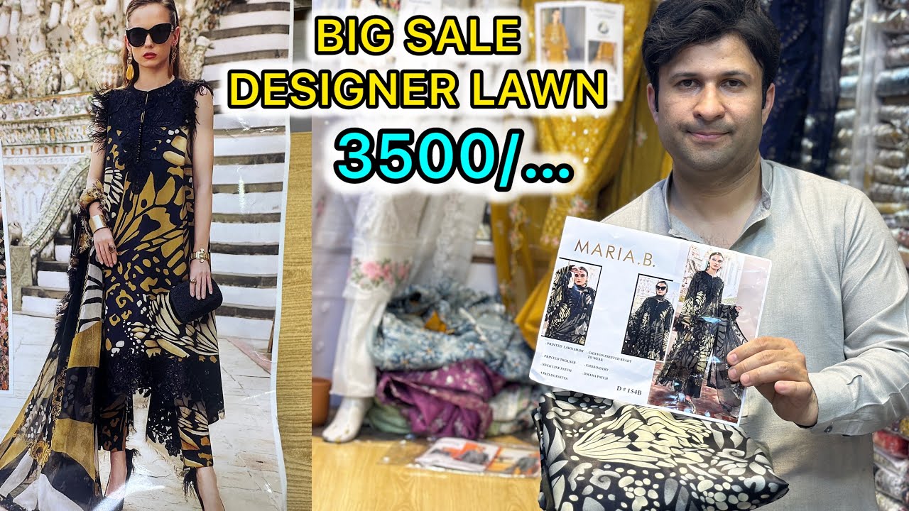 GOLDEN SALE🎁3500/-👍 Beautiful 👗 Summer Collection 👌Designer Lawn😍Branded Suits👗Eid Dresses