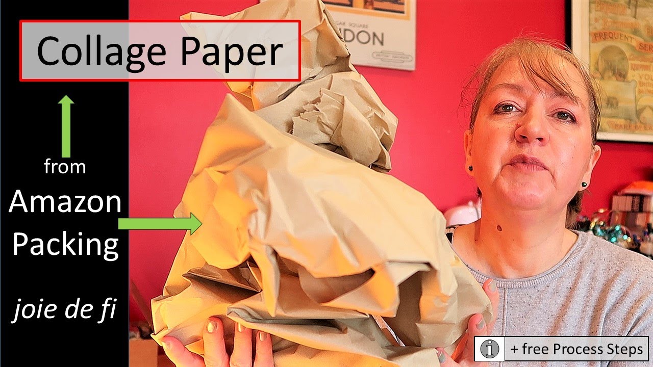 COLLAGE PAPER From AMAZON Packing & 5 Smart Ways To Use It ✅