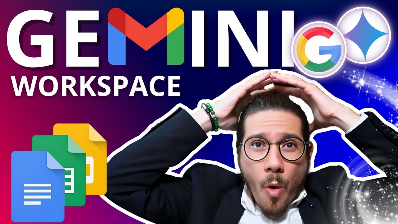 GEMINI AI: velocizza Email, Word, Excel, PowerPoint di Google Workspace (Tutorial Completo)
