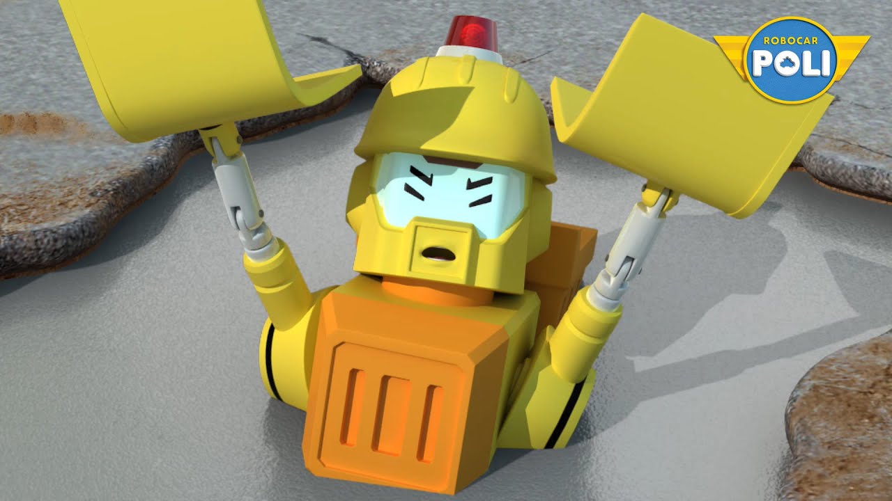 Robocar POLI Season 1 | Ep. 03 Concrete Fuss | Opening | Robocar POLI TV
