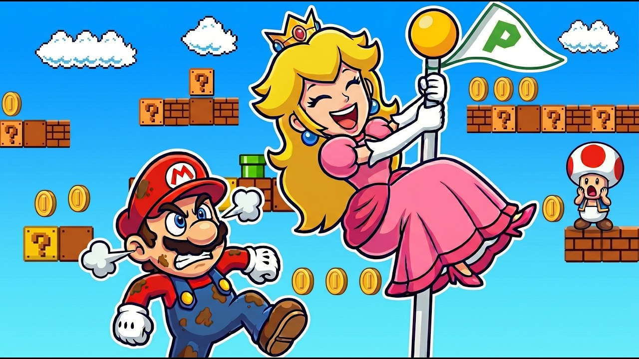 Гонки Super Mario Bros 4