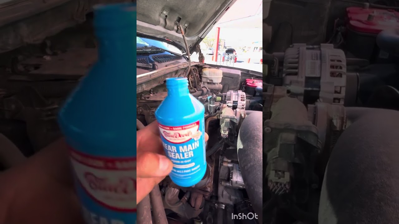 Blue Devil rear main sealer!!!Does it work??? Yessss!!!!!! It saved me some time. Recommended….