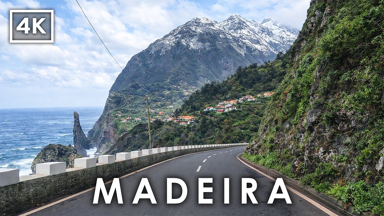 СНЕГ НА МАДЕЙРЕ! ❄️🇵🇹 | От заснеженных гор до теплого океана (4K Drive)