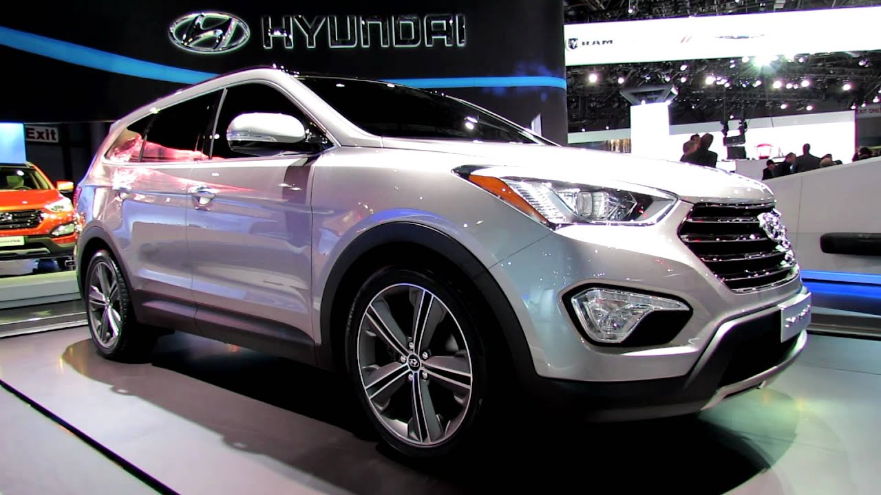 2013 Hyundai Santa Fe Long Wheelbase Exterior at 2012 New York Intearnational Auto Show
