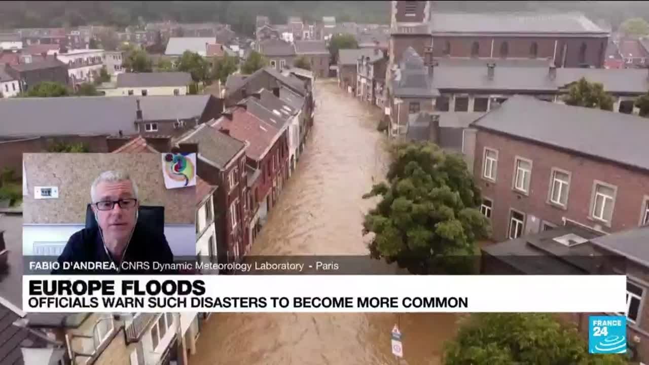 Europe floods: Officials warn such disasters to become more common &bull; FRANCE 24 English