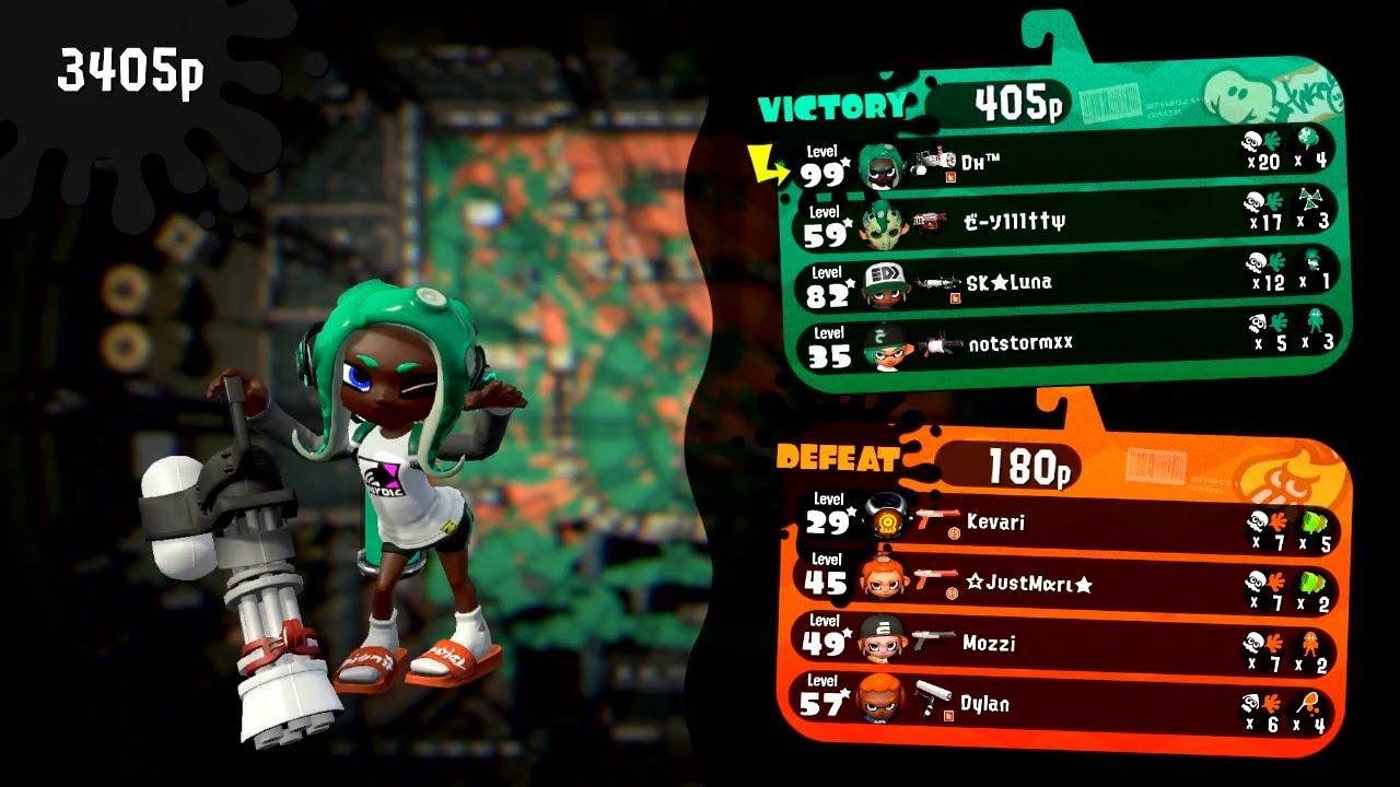 Splatoon 2 - League Battle #202 (Rainmaker)