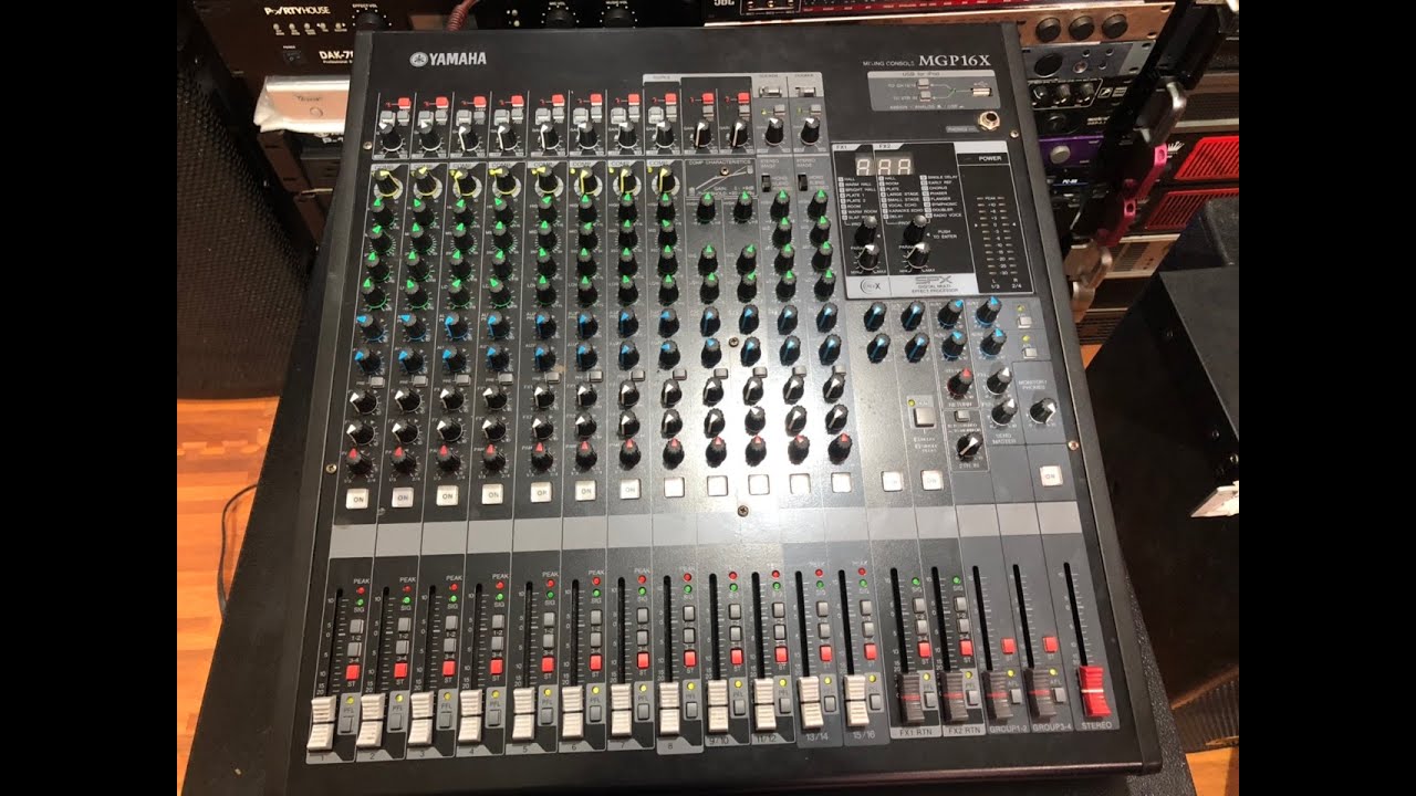 Vang Số X7 Làm EFFECT Rời Cho bàn mixer Yamaha MGP-16X