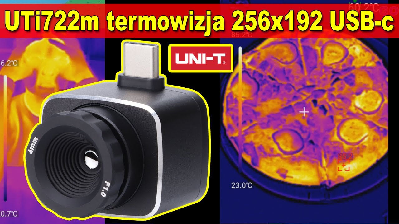 UTi722m kamera termowizyjna do smartphone USBc android termowizor Unit