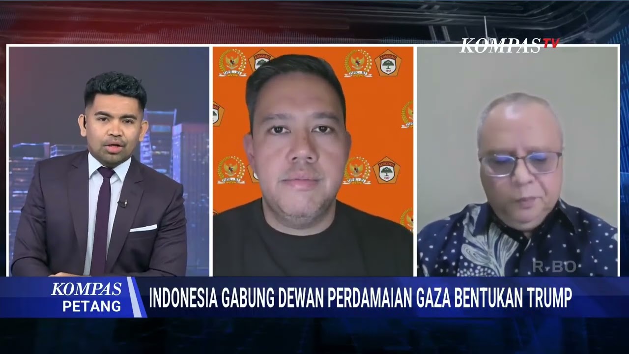 Indonesia Gabung Dewan Perdamaian Gaza Bentukan Trump,Ini Kata Komisi I DPR F Golkar & Pakar HI