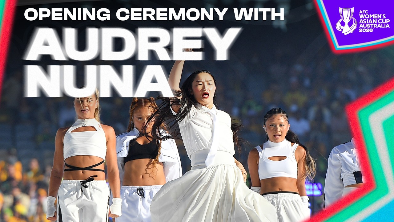 Audrey Nuna's Captivating Performance at AFC Women's Asian Cup Australia 2026 Opening Ceremony
