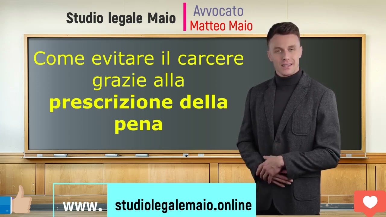 Prescrizione della Pena: come evitare il carcere grazie a questo istituto giuridico