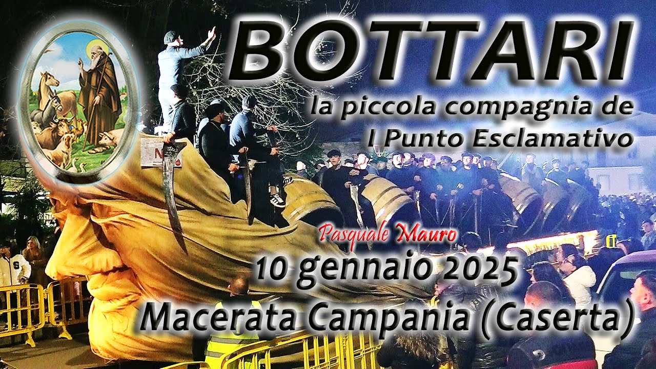 BOTTARI - la piccola compagnia de I Punto Esclamativo - Macerata Campania (Caserta) 10 gennaio 2025