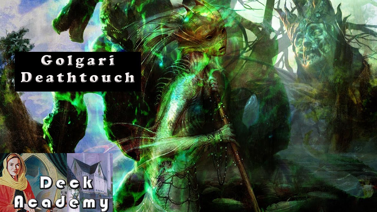 Deck Academy - Golgari Deathtouch - MTG - Arena - Magic the Gathering - Touching everyone with death
