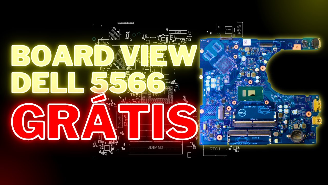 ESQUEMA BOARD VIEW notebook DELL INSPIRON 15-5566 GRATUITO na DESCRI&Ccedil;&Atilde;O / NOTEBOOK N&Atilde;O LIGA / BIOS