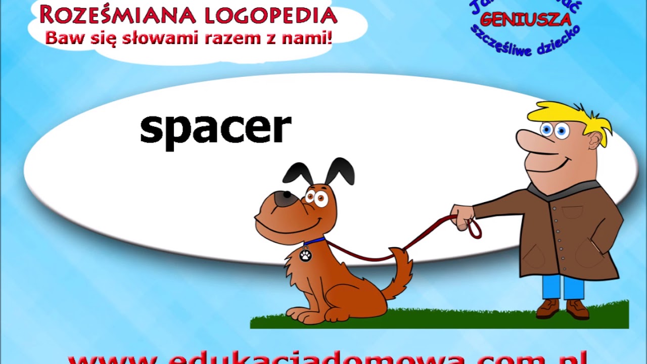 Spacerek &ndash; Dorota Gellner &ndash;  Roześmiana Logopedia poleca wiersze polskich poet&oacute;w