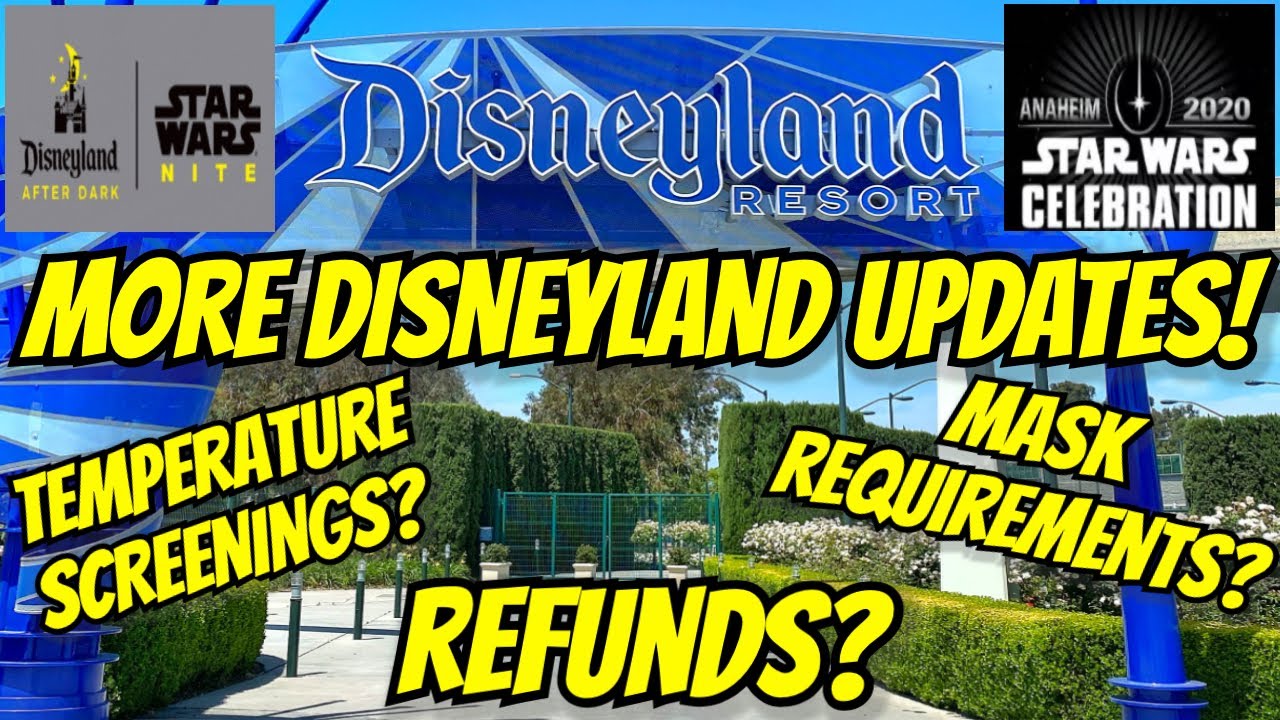 MORE NEWS ABOUT DISNEYLAND REOPENING! | Disneyland Update | Disney Update |Them Park Update