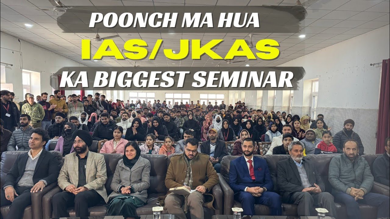 Unlocking IAS & JKAS Success in GDC Poonch - with UPSC Topper Prasanjeet Kaur AIR 11 & JKAS Topper