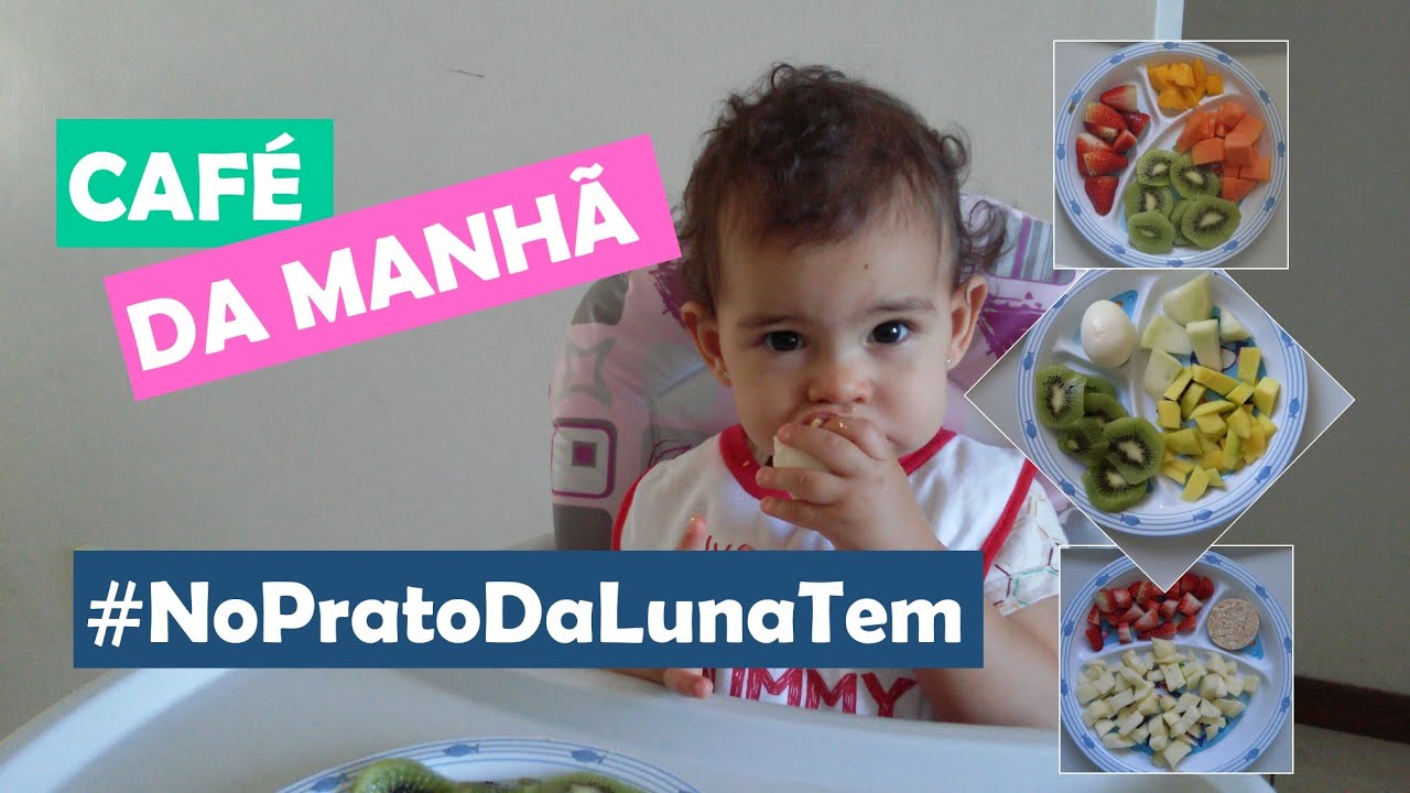 CARDÁPIO SEMANAL: opções de café da manhã para bebês