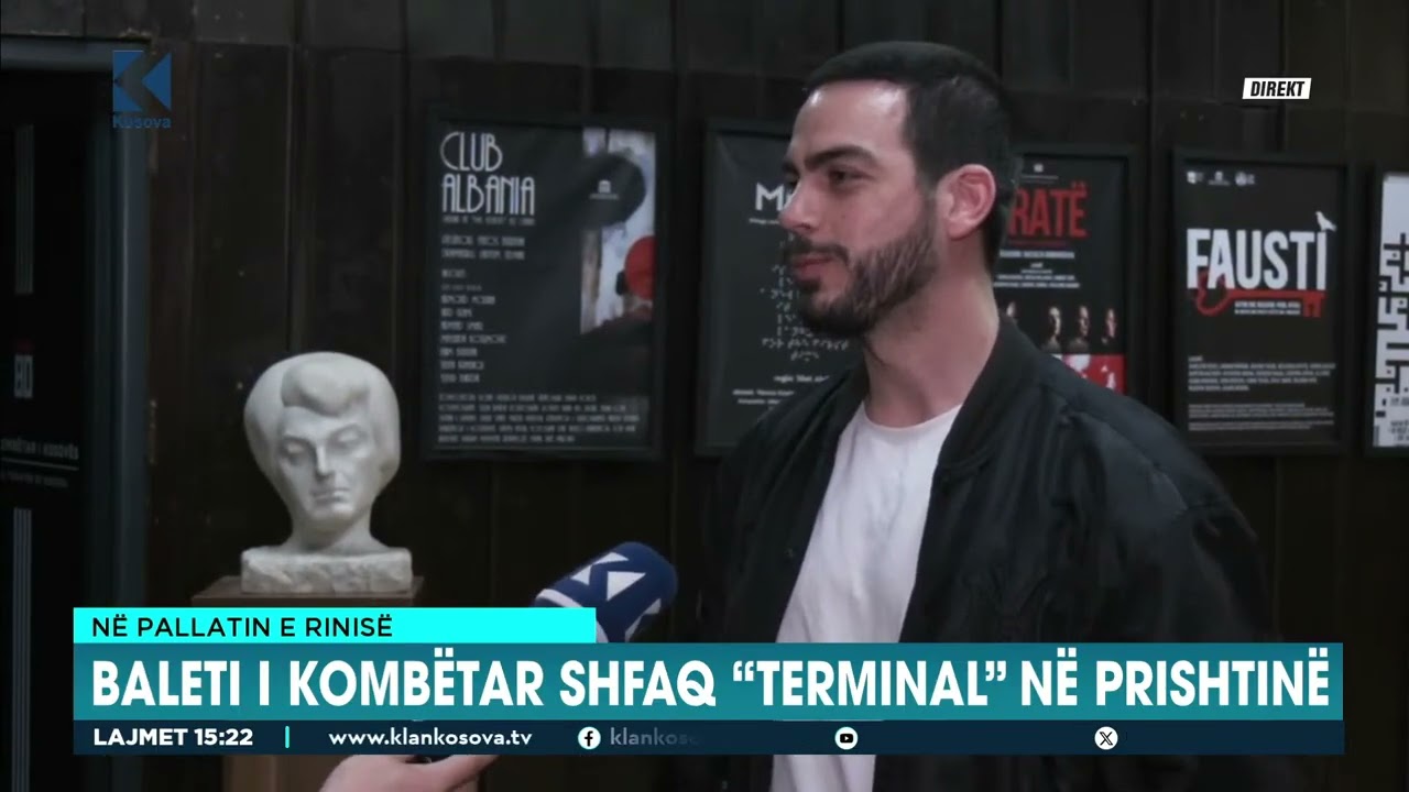 Në Pallatin e Rinisë - Baleti i Kombëtar shfaq  “Terminal” në Prishtinë