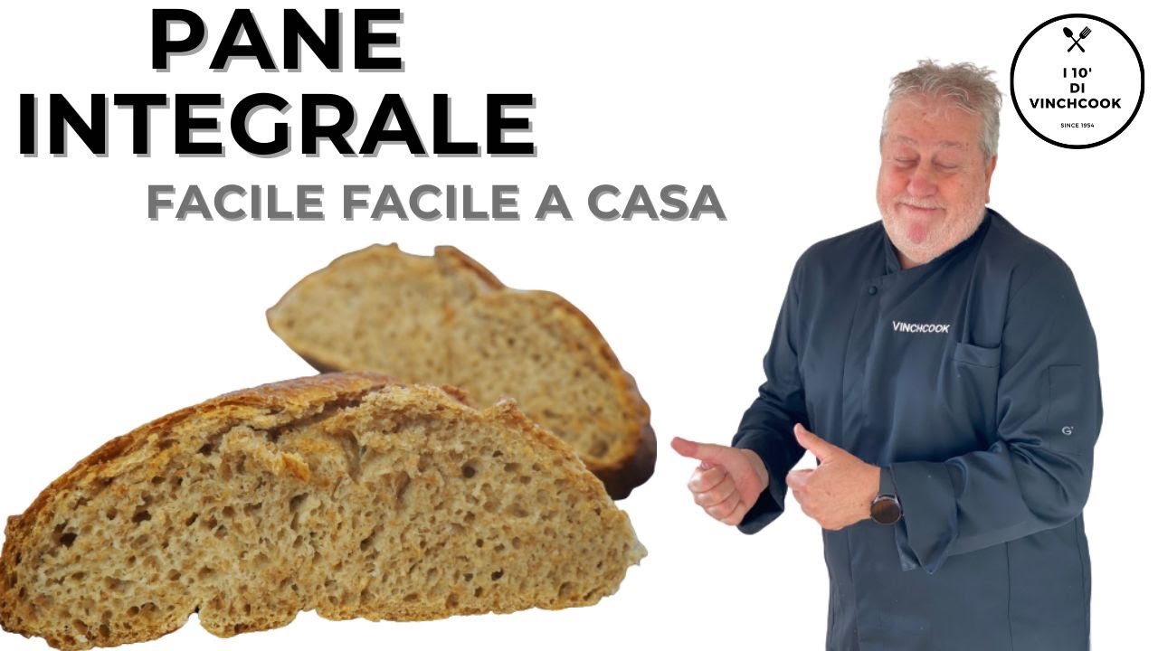 PANE INTEGRALE : Come non lo avete mai fatto a casa !
