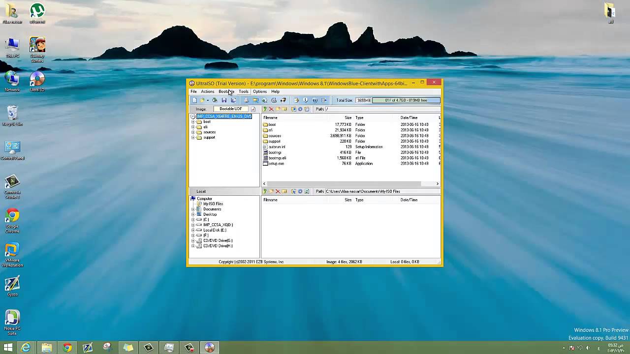 كيفيه نسخ اي ويندوز أو لينكس علي فلاشه - usb بسهوله