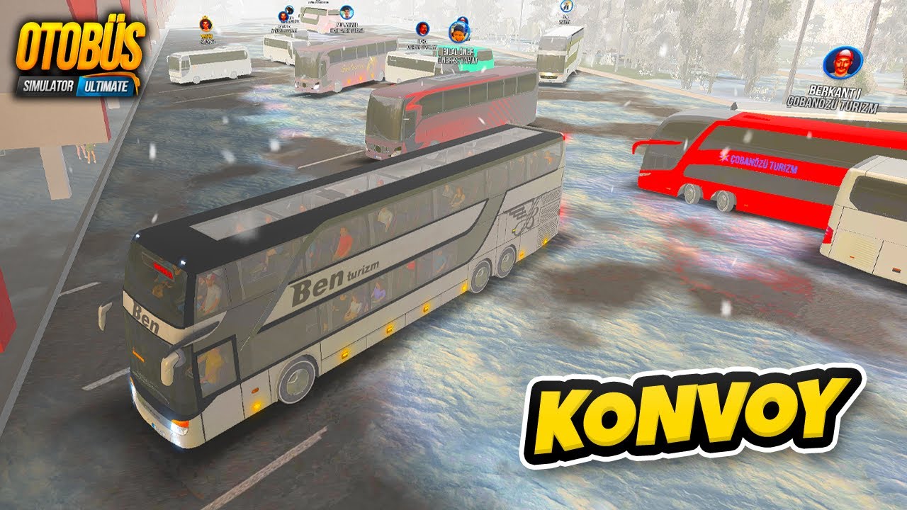 Konvoy Yaparak Gaziantep'e Gidiyoruz !!! Otobüs Simulator Ultimate