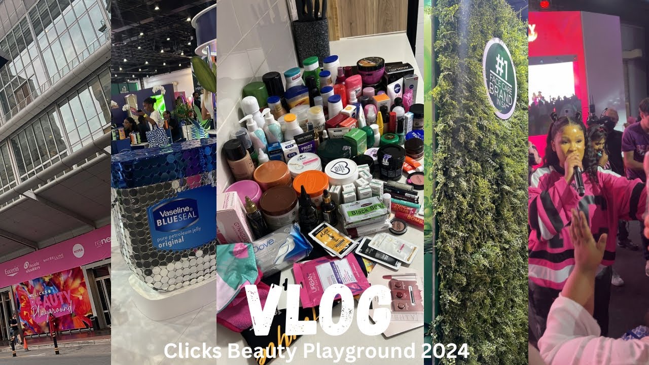 VLOG: come with me to the clicks beauty playground 2024