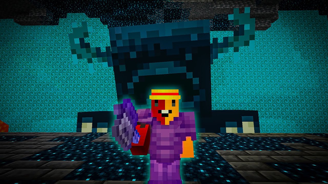 Meus amigos me prenderam na CIDADE DO WARDEN, ent&atilde;o eu fiz VINGAN&Ccedil;A no Minecraft