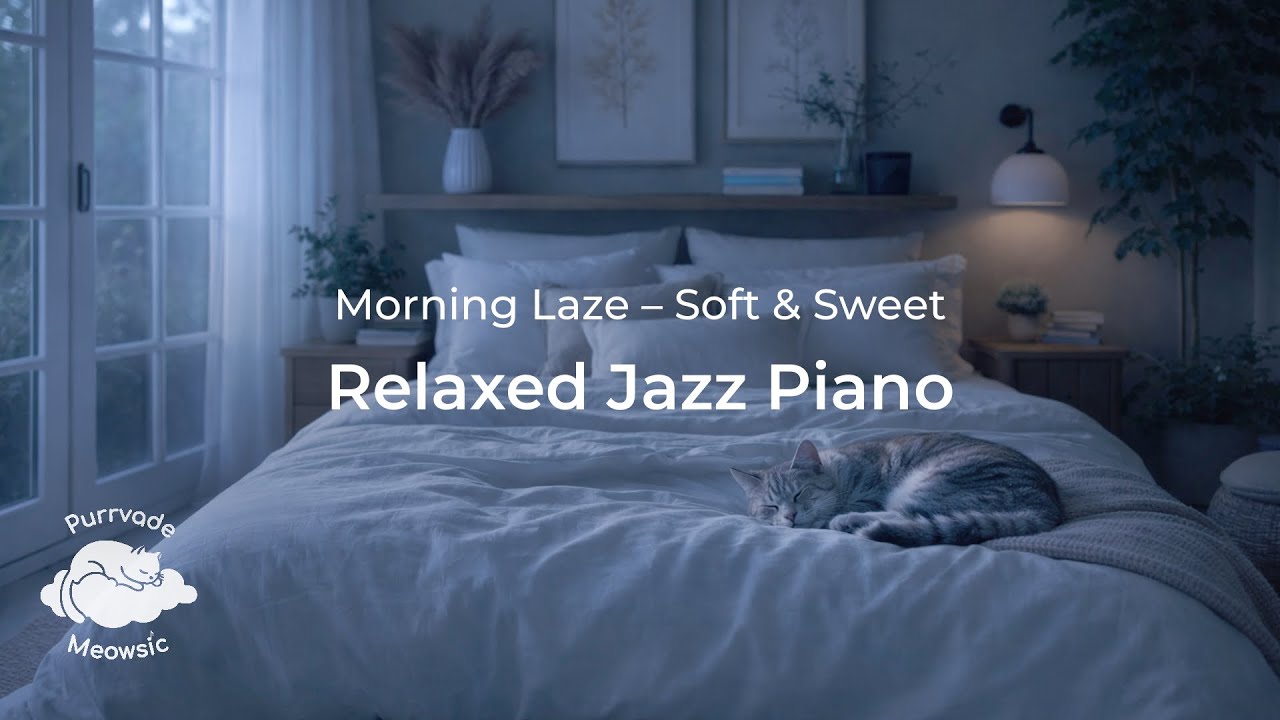 Morning Laze – Soft & Sweet | Relaxed Jazz Piano Trio | BGM