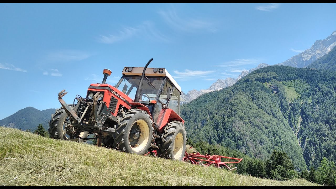 Summer mowing- Zetor 7745-Landini -John deere