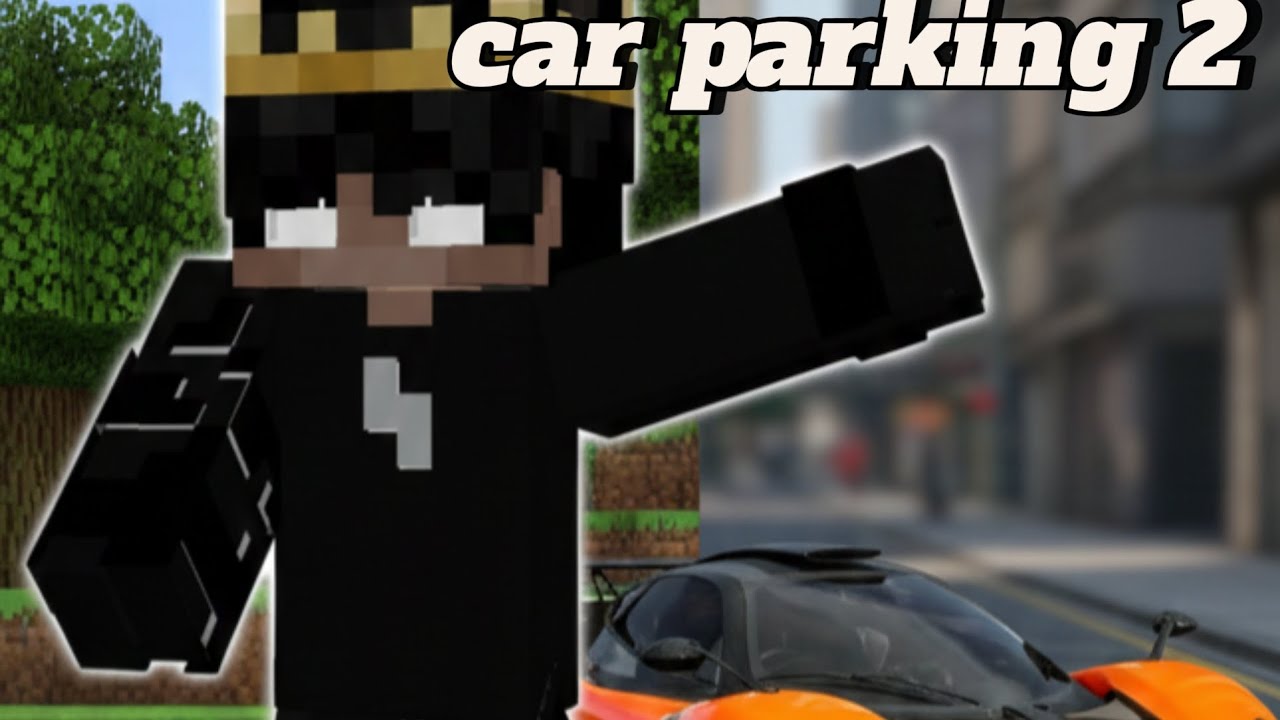 Car parking playing single player #umang #minecraft #viral #edit 