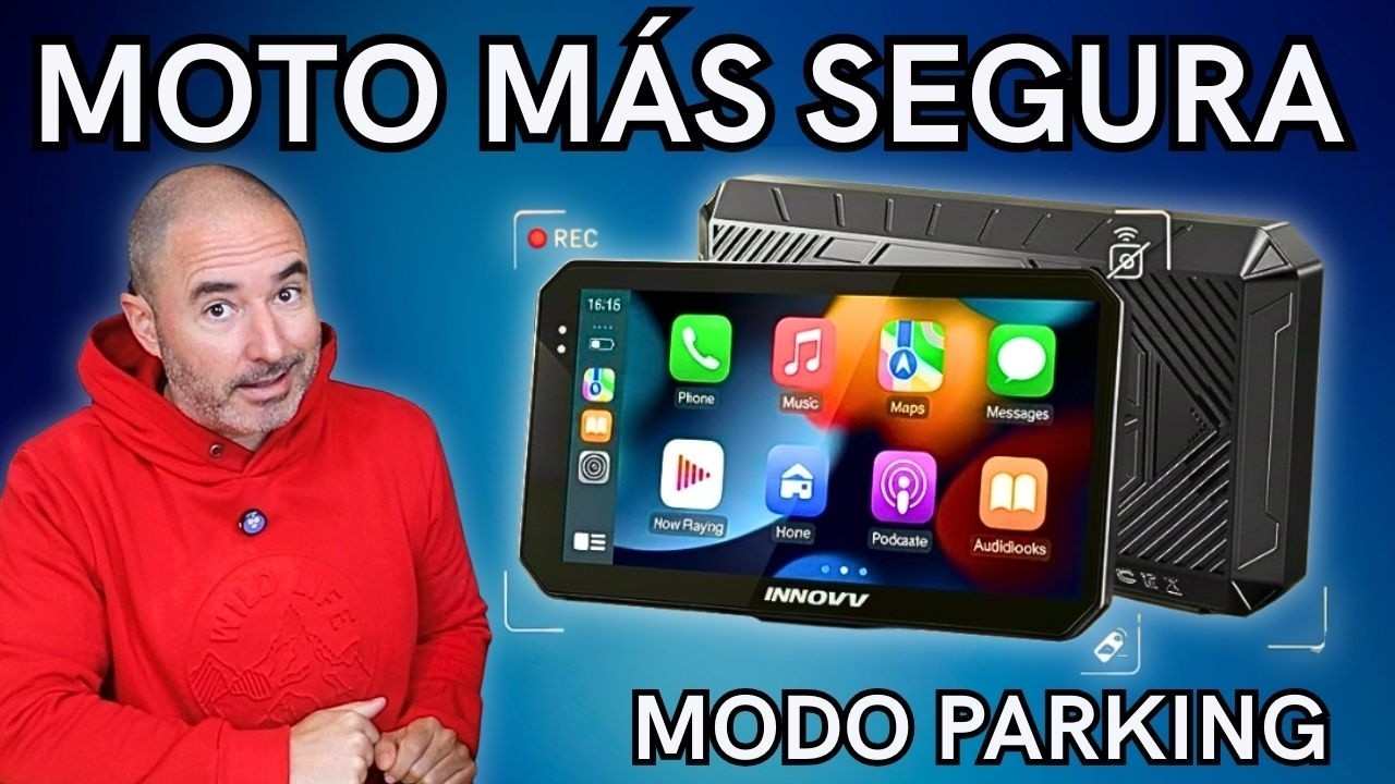 INNOVV N2 | Este CarPlay vigila tu moto cuando la dejas aparcada | Cachivaches