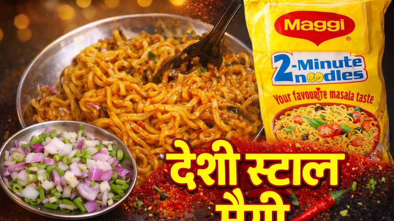 Desi style Maggie 😋#newrecipe #maggi #viral#trendingshorts #foryou 