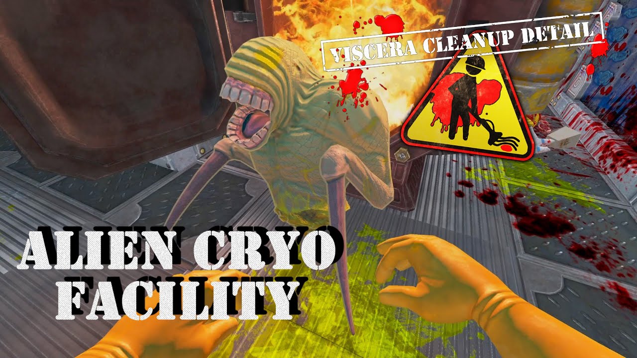 Viscera Cleanup Detail - Alien Cryo Facility (Steam Workshop Map)