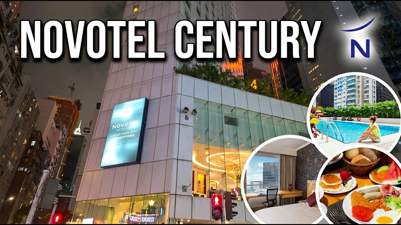 [4K] Hotel Tour | 🇭🇰 HONG KONG,  Novotel Century 2025