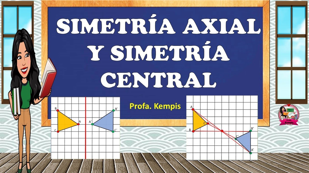 Simetría axial y simetría central