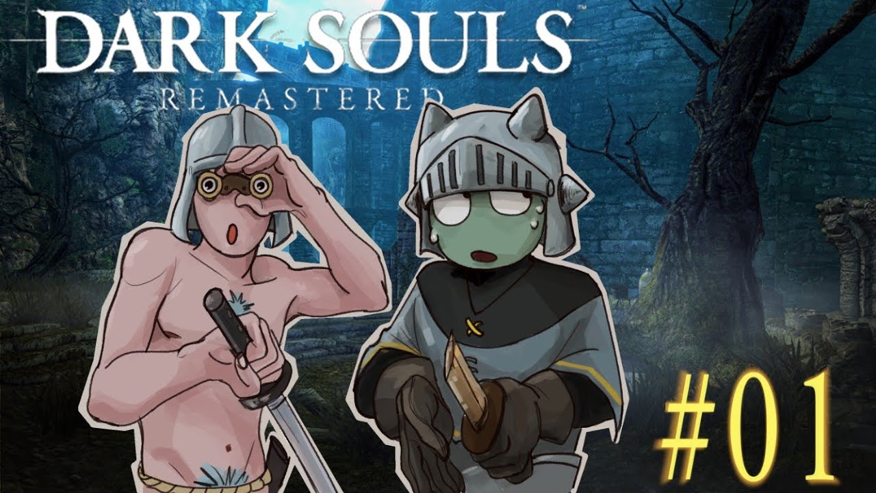 As adventures de um calabreso começa - Dark souls remastered #1