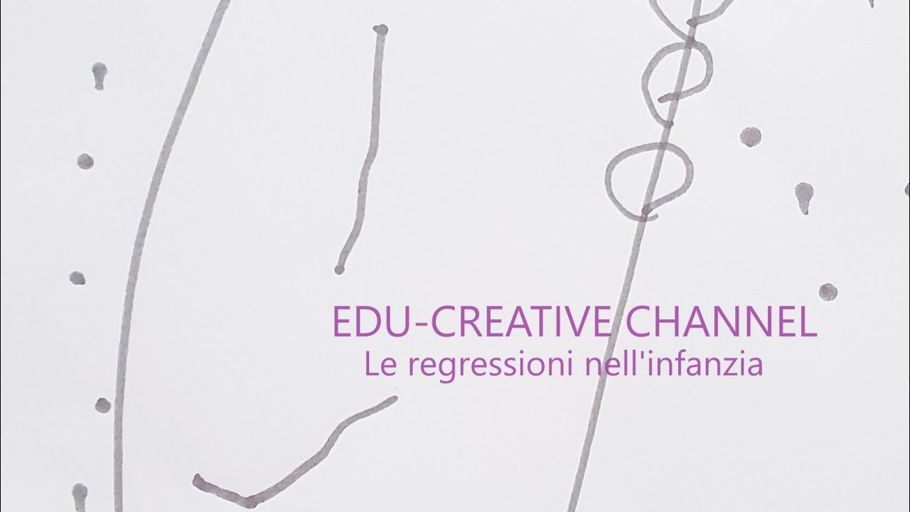 EDU-CREATIVE CHANNEL: DISCIPLINA DOLCE: Le regressioni nei bambini